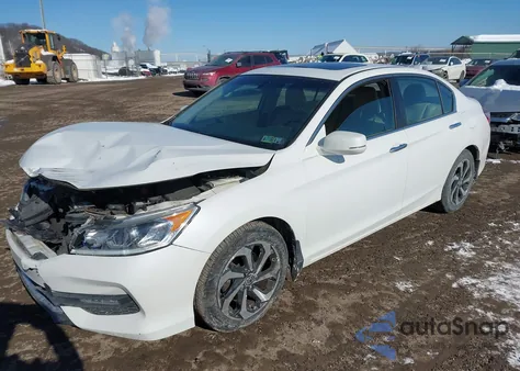 2016 Honda Accord Ex-L из США, поврежденный, VIN 1HGCR2F88GA001737
